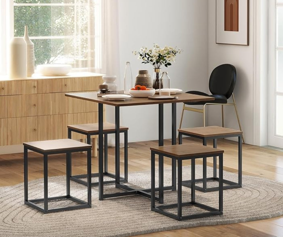 Wood & Metal Dining Sets