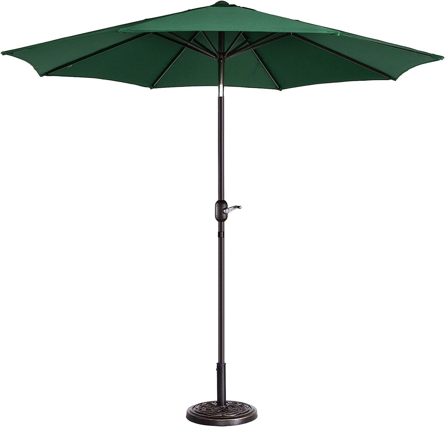 Outdoor Center Pole Patio Umbrella (Green)