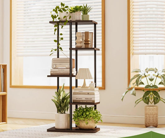 Costway Corner Plant Stand Indoor 4 Tier Metal Shelf